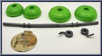 Powerliftin' Don from Teenage Mutant Ninja Turtles - Turtle Games manufactured by Playmates [Loose]