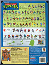 Rahzar from Teenage Mutant Ninja Turtles - 1991 - Basic Figures manufactured by Playmates [Back]