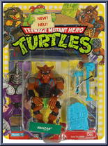 Rahzar from Teenage Mutant Ninja Turtles - 1991 - Basic Figures manufactured by Playmates [Front]