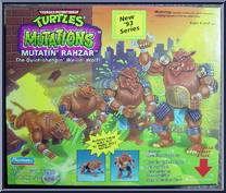 Mutatin' Rahzar from Teenage Mutant Ninja Turtles - Mutations manufactured by Playmates [Front]