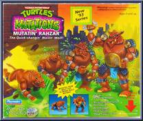 Mutatin' Rahzar from Teenage Mutant Ninja Turtles - Mutations manufactured by Playmates [Front]