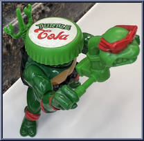 Headdroppin' Raph from Teenage Mutant Ninja Turtles - Headdroppin' Dudes manufactured by Playmates [Loose]