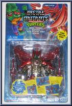 Metal Mutant Raphael from Teenage Mutant Ninja Turtles - Metal Mutants manufactured by Playmates [Front]
