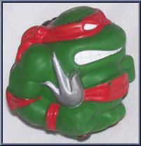Raphael from Teenage Mutant Ninja Turtles - Sewer Sports Balls manufactured by Playmates [Loose]