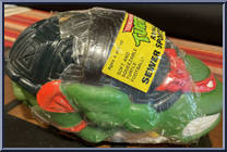 Raphael Football from Teenage Mutant Ninja Turtles - Sewer Sports Balls manufactured by Playmates [Front]
