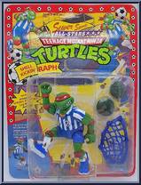 Shell Kickin' Raph from Teenage Mutant Ninja Turtles - Sewer Sports Allstar Turtles manufactured by Playmates [Front]