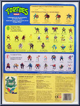 Ray Fillet from Teenage Mutant Ninja Turtles - 1990 - Basic Figures manufactured by Playmates [Back]