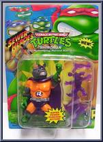 Rhinoman from Teenage Mutant Ninja Turtles - Sewer Heroes manufactured by Playmates [Front]