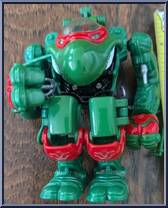 Robomatic Raphael from Teenage Mutant Ninja Turtles - Muta Force manufactured by Playmates [Loose]