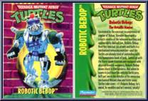 Robotic Bebop [Reissue] from Teenage Mutant Ninja Turtles - 1994 - Basic Figures (with Cards) manufactured by Playmates [Card]