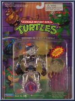 Robotic Bebop [Reissue] from Teenage Mutant Ninja Turtles - 1995 - Basic Figures (with Coins) manufactured by Playmates [Front]