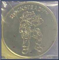 Warrior Rocksteady from Teenage Mutant Ninja Turtles - Warriors (with Coins) manufactured by Playmates [Coin]