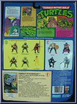 Rocksteady [Reissue] from Teenage Mutant Ninja Turtles - 1998 - Basic Figures manufactured by Playmates [Back]