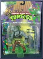 Rocksteady [Reissue] from Teenage Mutant Ninja Turtles - 1998 - Basic Figures manufactured by Playmates [Front]