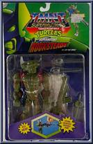 Supermutant Rocksteady from Teenage Mutant Ninja Turtles - Super-Mutants manufactured by Playmates [Front]