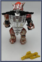Warrior Rocksteady from Teenage Mutant Ninja Turtles - Warriors (with Coins) manufactured by Playmates [Loose]
