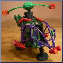 Rocksteady's Pogocopter from Teenage Mutant Ninja Turtles - 1991 - Accessories manufactured by Playmates [Loose]