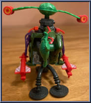 Rocksteady's Pogocopter from Teenage Mutant Ninja Turtles - 1991 - Accessories manufactured by Playmates [Loose]