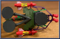Rocksteady's Pogocopter from Teenage Mutant Ninja Turtles - 1991 - Accessories manufactured by Playmates [Loose]
