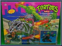 Rocksteady's Pogocopter from Teenage Mutant Ninja Turtles - 1991 - Accessories manufactured by Playmates [Front]