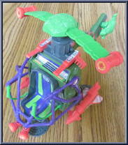 Rocksteady's Pogocopter from Teenage Mutant Ninja Turtles - 1991 - Accessories manufactured by Playmates [Loose]