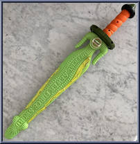 Leonardo's Sewer Force Sword from Teenage Mutant Ninja Turtles - Role Play manufactured by Playmates [Loose]