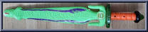 Leonardo's Sewer Force Sword from Teenage Mutant Ninja Turtles - Role Play manufactured by Playmates [Loose]