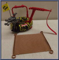 Sewer Party Tube from Teenage Mutant Ninja Turtles - 1989 - Accessories manufactured by Playmates [Loose]