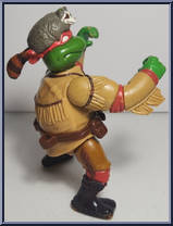 Sewer Scout Raph from Teenage Mutant Ninja Turtles - Wacky Wild West Turtles manufactured by Playmates [Loose]