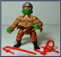 Sewer Scout Raph from Teenage Mutant Ninja Turtles - Wacky Wild West Turtles manufactured by Playmates [Loose]