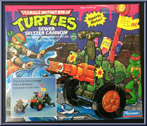 Sewer Seltzer Cannon from Teenage Mutant Ninja Turtles - 1990 - Accessories manufactured by Playmates [Front]