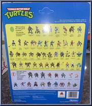 Sergeant Bananas from Teenage Mutant Ninja Turtles - 1991 - Basic Figures manufactured by Playmates [Back]