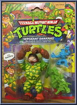 Sergeant Bananas from Teenage Mutant Ninja Turtles - 1991 - Basic Figures manufactured by Playmates [Front]