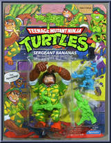 Sergeant Bananas from Teenage Mutant Ninja Turtles - 1991 - Basic Figures manufactured by Playmates [Front]