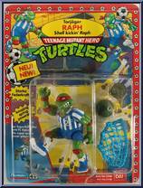 Shell Kickin' Raph from Teenage Mutant Ninja Turtles - Sewer Sports Allstar Turtles manufactured by Playmates [Front]