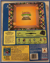 Shell Slammin' Mike from Teenage Mutant Ninja Turtles - Sewer Sports Allstar Turtles manufactured by Playmates [Back]