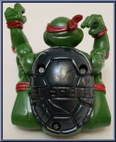 Shell Splittin' Raphael from Teenage Mutant Ninja Turtles - Kowabunga Crackin' Turtle Egg manufactured by Playmates [Loose]