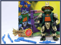 Shogun Mike (Gold Armor with Card) Action Figure