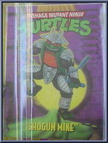 Shogun Mike (Gold Armor with Card) from Teenage Mutant Ninja Turtles - Shogun Turtles manufactured by Playmates [Card]