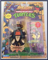 Shogun Mike (Gold Armor with Card) from Teenage Mutant Ninja Turtles - Shogun Turtles manufactured by Playmates [Front]
