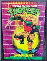 Shogun Raph (Gold Armor with Card) from Teenage Mutant Ninja Turtles - Shogun Turtles manufactured by Playmates [Card]