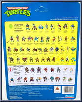 Shredder [Reissue] from Teenage Mutant Ninja Turtles - 1990 - Basic Figures manufactured by Playmates [Back]