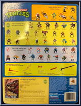 Splinter [Reissue] from Teenage Mutant Ninja Turtles - 1990 - Basic Figures manufactured by Playmates [Back]
