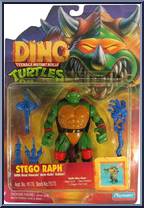 Stego Raph from Teenage Mutant Ninja Turtles - Dino Turtles manufactured by Playmates [Front]
