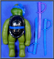 Stretch Leonardo from Teenage Mutant Ninja Turtles - Stretch Turtles manufactured by Playmates [Loose]