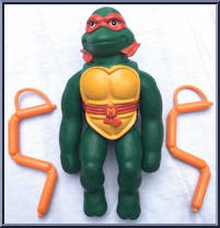 Stretch Michaelangelo Action Figure