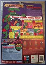 Stretch Michaelangelo from Teenage Mutant Ninja Turtles - Stretch Turtles manufactured by Playmates [Back]