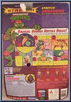 Stretch Shredder from Teenage Mutant Ninja Turtles - Stretch Turtles manufactured by Playmates [Back]