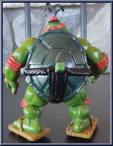 Sumo Raphael from Teenage Mutant Ninja Turtles - Sumo Turtles (with Coins) manufactured by Playmates [Loose]