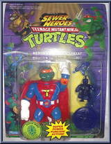 Super Mike from Teenage Mutant Ninja Turtles - Sewer Heroes manufactured by Playmates [Front]
